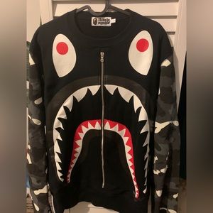 BAPE CREW NECK SIZE L